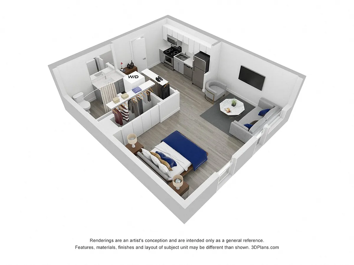 Floor plan Studio C