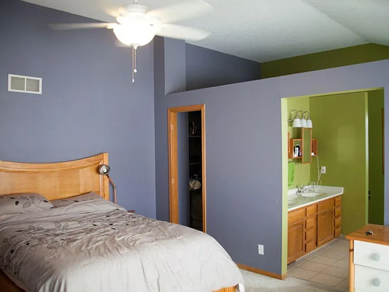 One of the bedroom