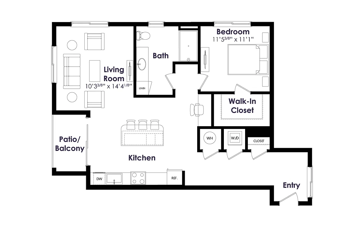 Floor plan A12