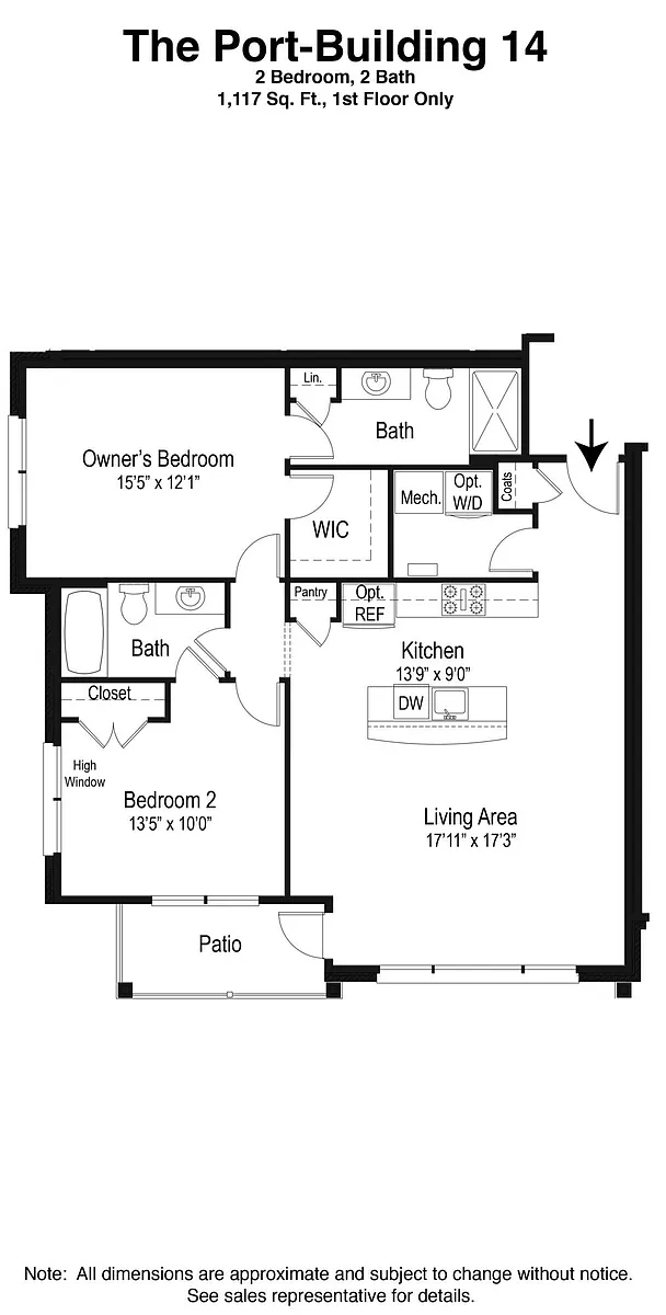 Floor plan Port
