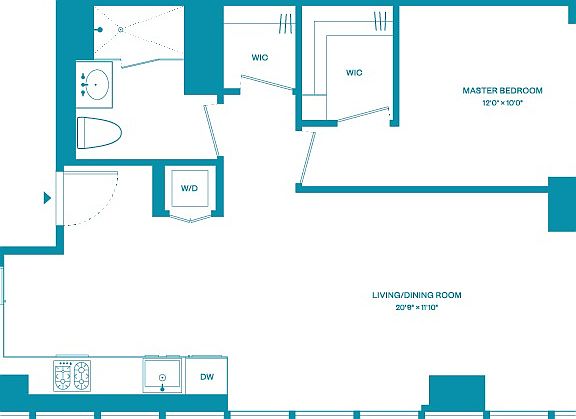 2nd image of 100 W 31st St APT 38J