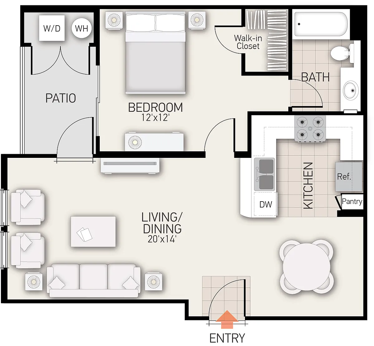 Floor plan Quail Meadow - Plan C