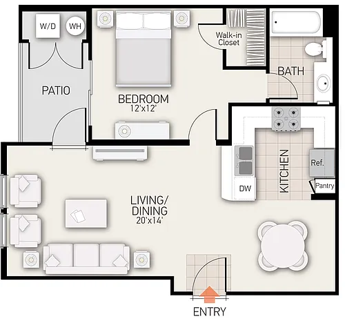 Floor plan Quail Meadow - Plan C