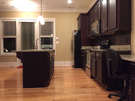 Kitchen from dining area