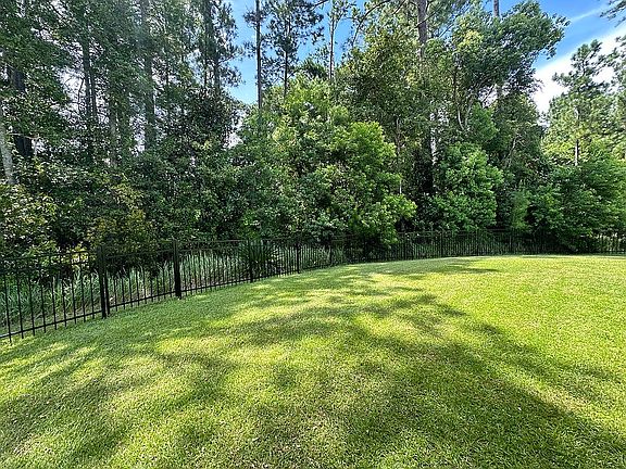 Fenced in yard
