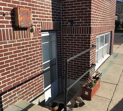 Private street level entrance