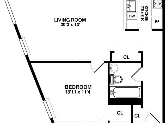 2nd image of 350 W 14th St APT 2D