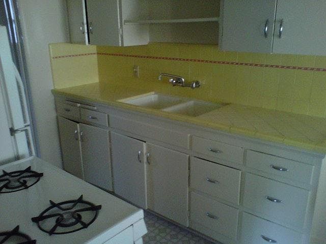 kitchen with eating area