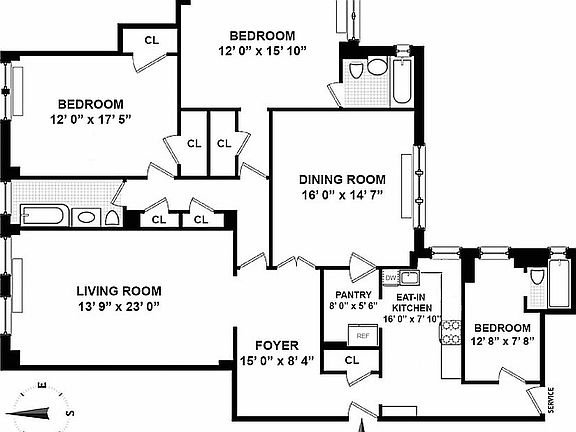 2nd image of 250 W 94th St APT 6G