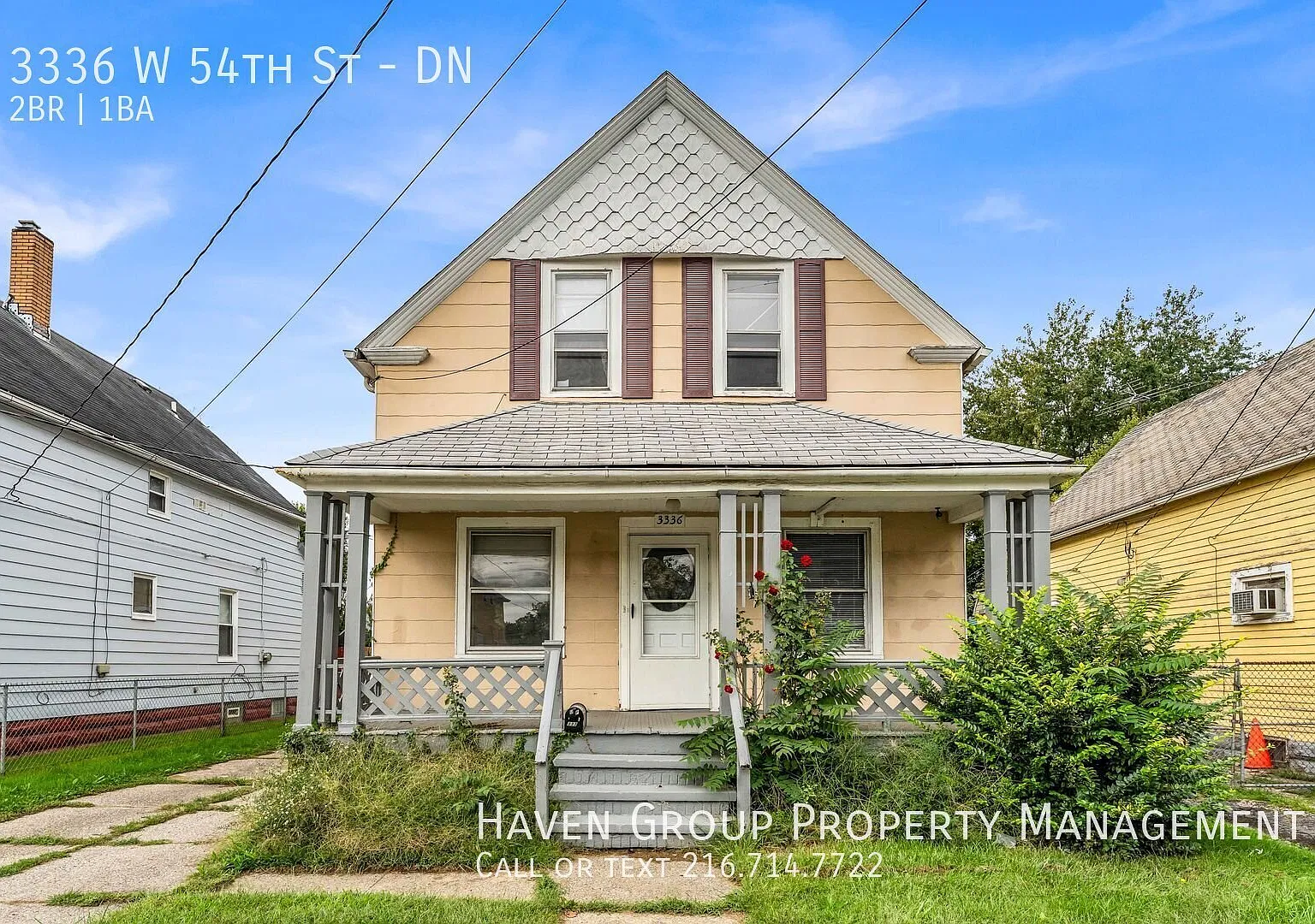3336 W 54th St | DN, Cleveland, OH 44102- Spacious 2-bed 1-bath multi-family home! — Photo 1