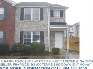 3031 Western Sunset Ct, Decatur, GA 30034