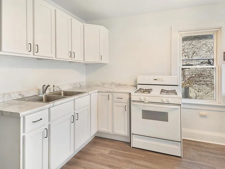 Spacious, open-concept kitchen with modern updates.