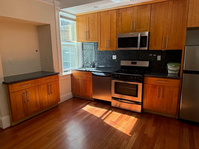 Kitchen and Media Center