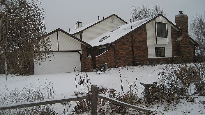 View from the south dead end