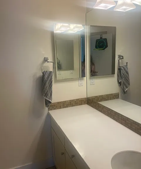 upstairs vanity/bathroom
