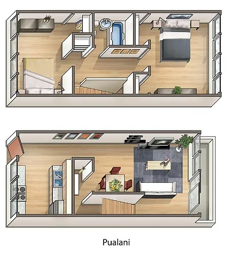 Floor plan Pikake - Pualani