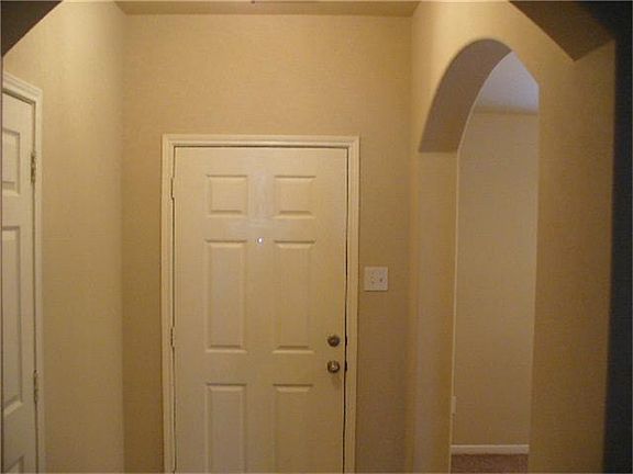 Inside front door