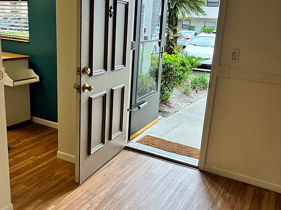 Front door and storm/screen door. Assigned parking right outside your door