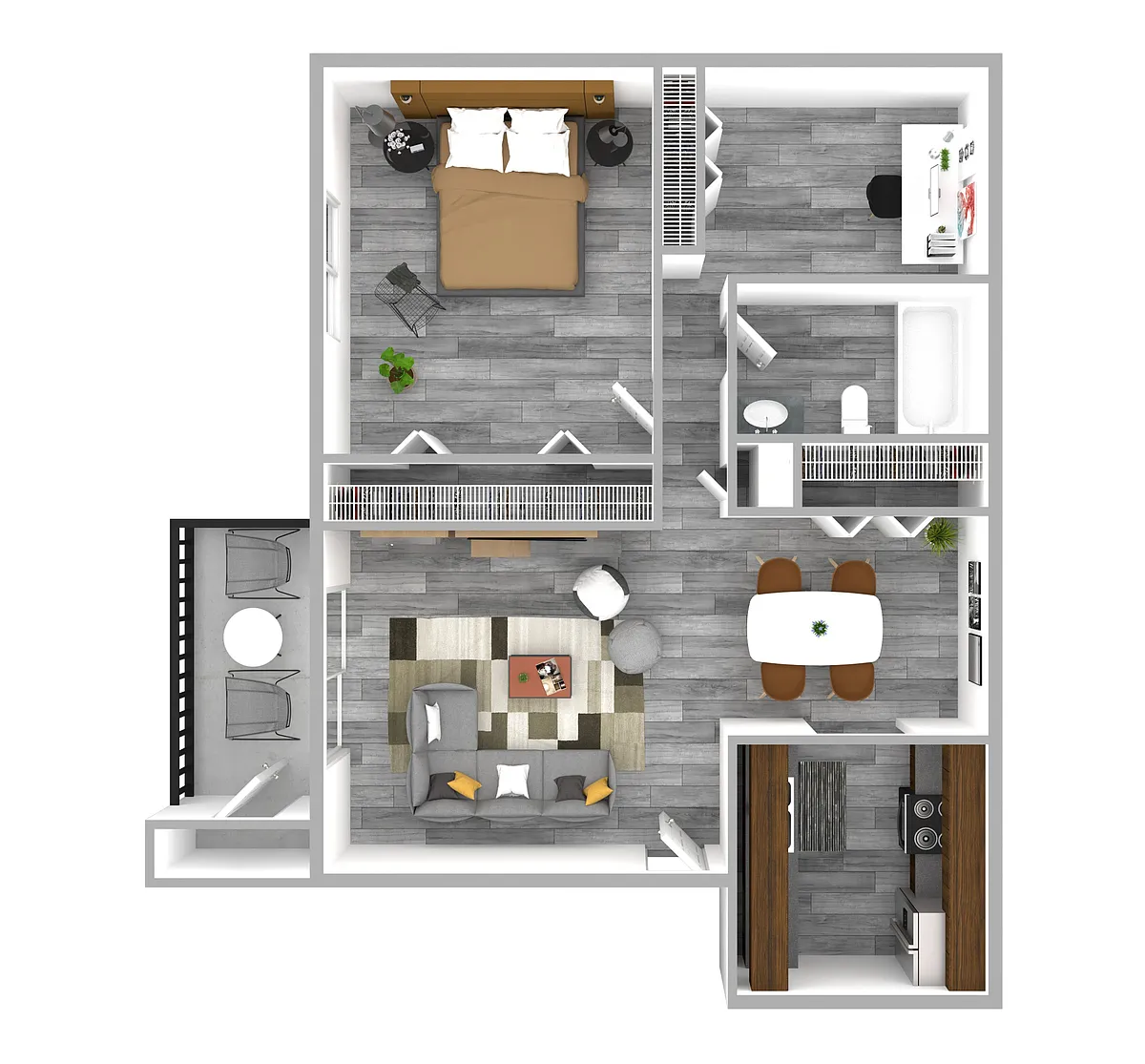 Floor plan The Peacock