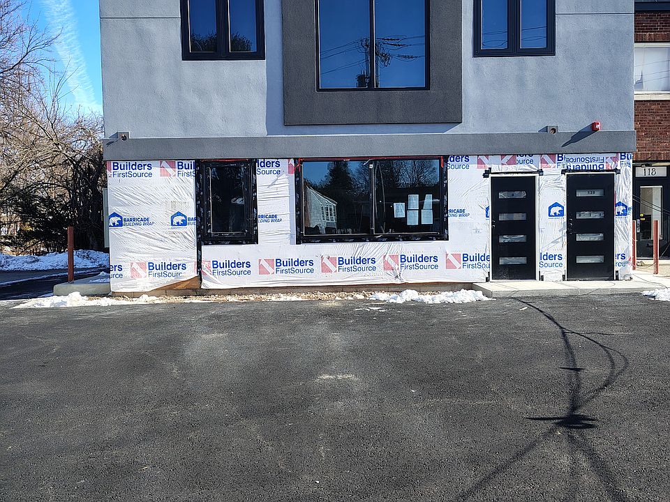 Front View with large Windows