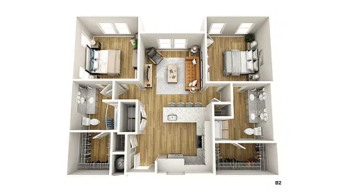 Floor plan B2