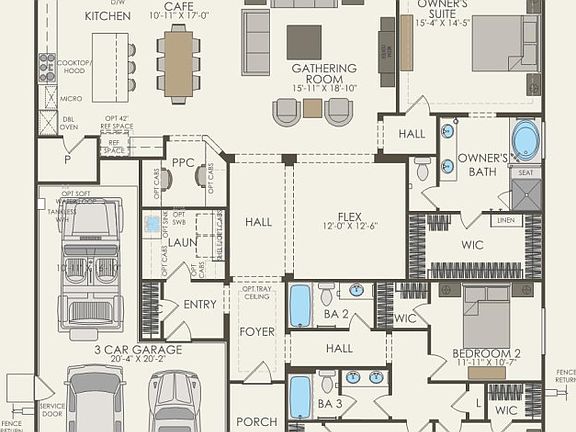 First Floor 4 br 3 ba