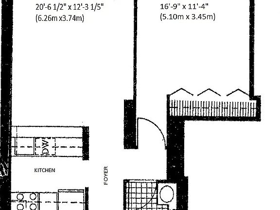 3rd image of 415 E 37th St APT 12B