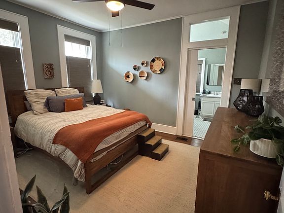 Primary bedroom with attached full bath