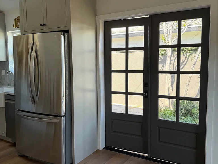 French Doors Entry Way