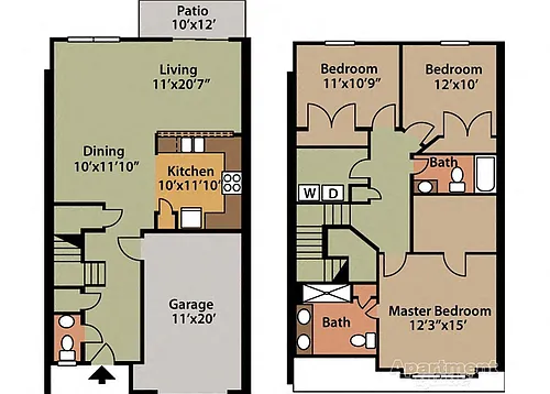 Floor plan Lavender