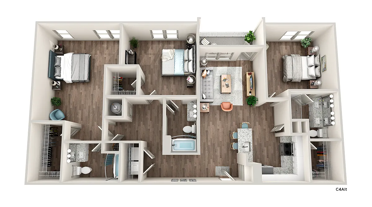 Floor plan C4A