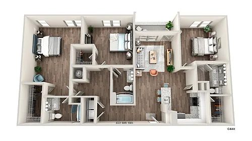 Floor plan C4A