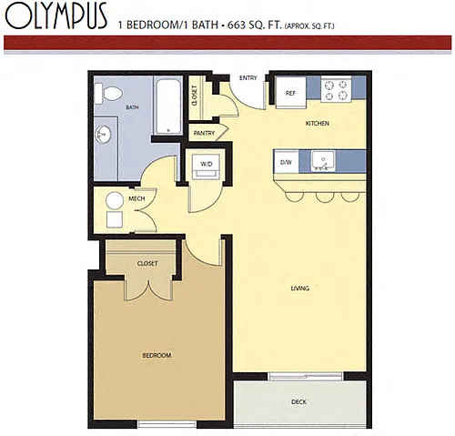 Floor plan Olympus