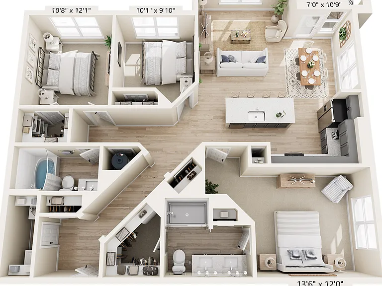 E-C1 Floor Plan E-C1 Floor Plan