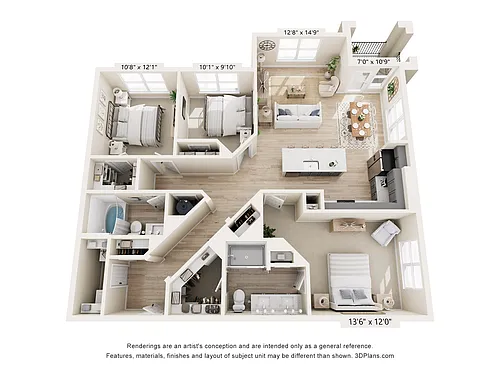 Floor plan E-C1