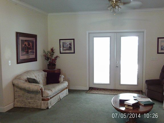 Living Rm / French doors