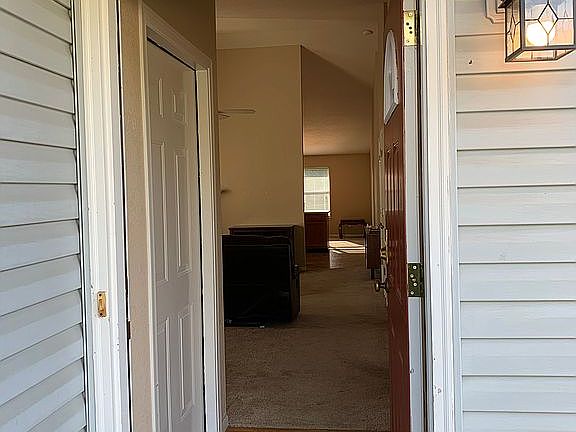 Looking in from front door 