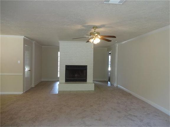 Another view of Family Room with fireplace