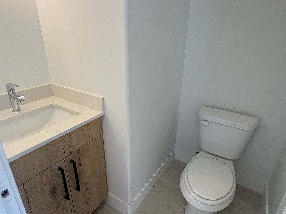 Half-bathroom on main level.