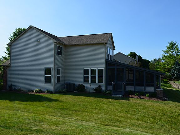 Right side with screen porch