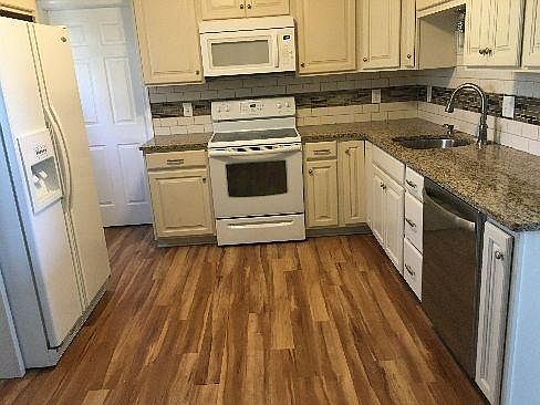 Renovated and modern kitchen with lots of counter space