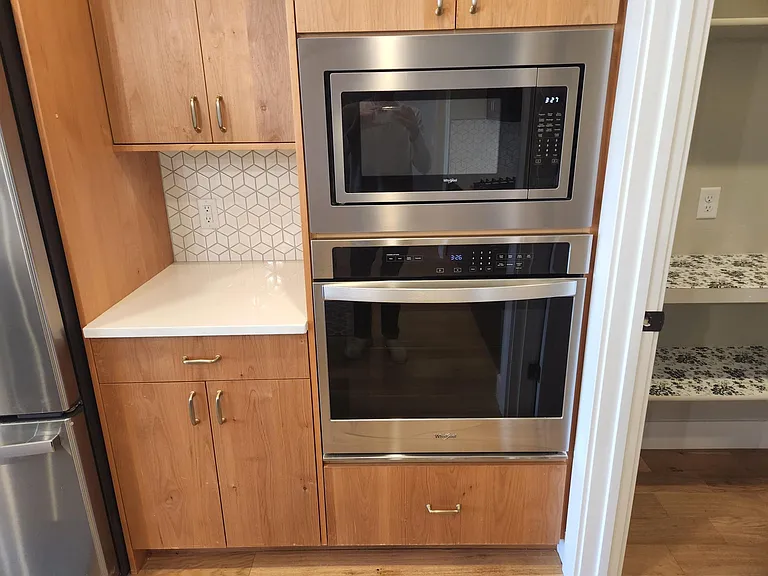 Stove and microwave