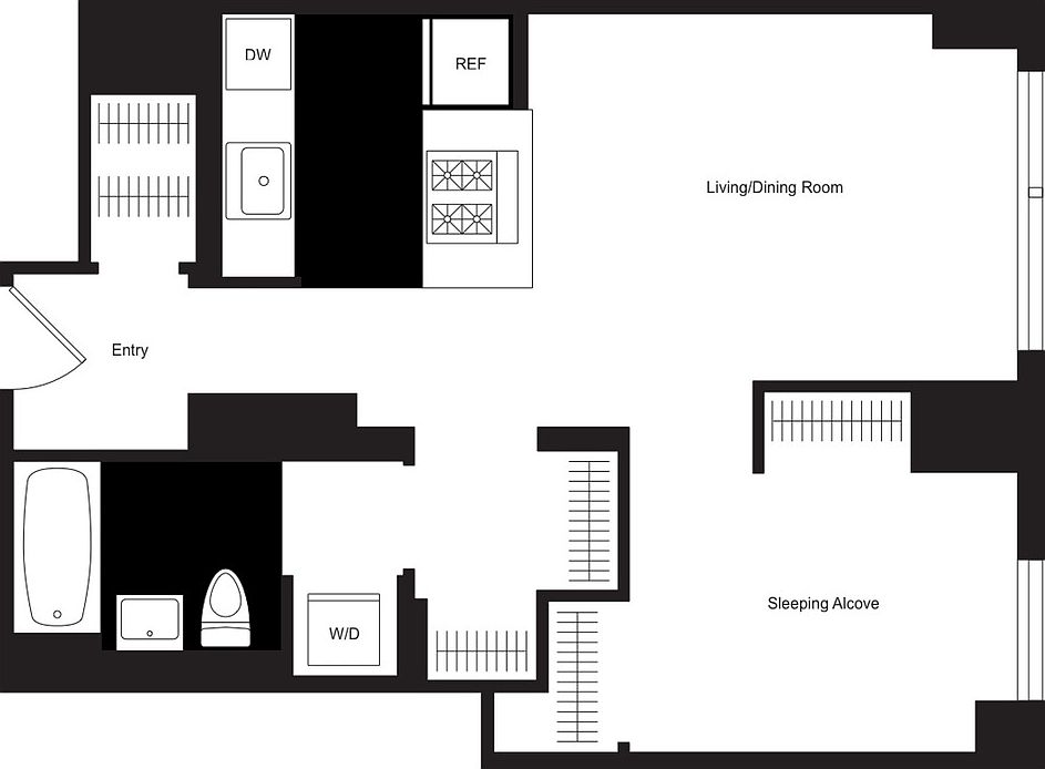 2nd image of 450 W 42nd St APT 41H