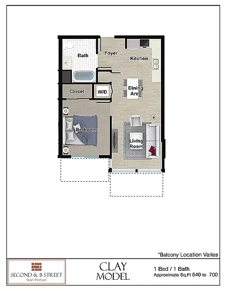 Floor plan Clay