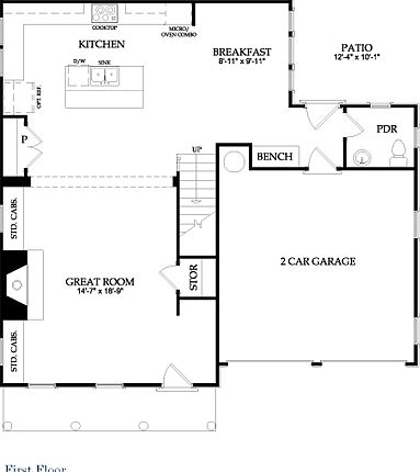 The Groveland New Townhome Floorplan by John Wieland