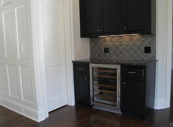 Wine Cooler in Kitchen
