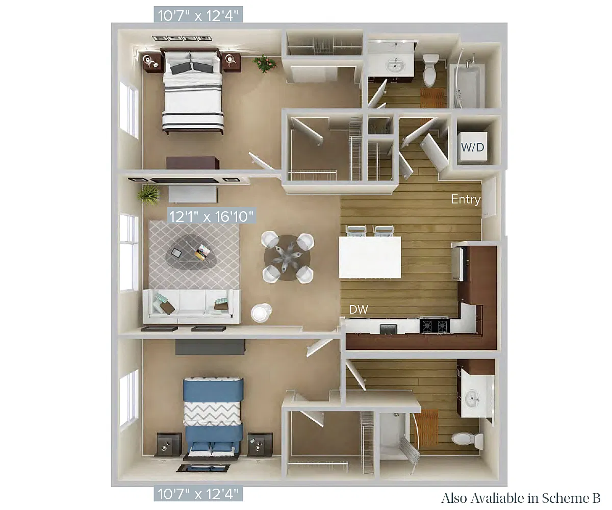 Floor plan B1-1043-A