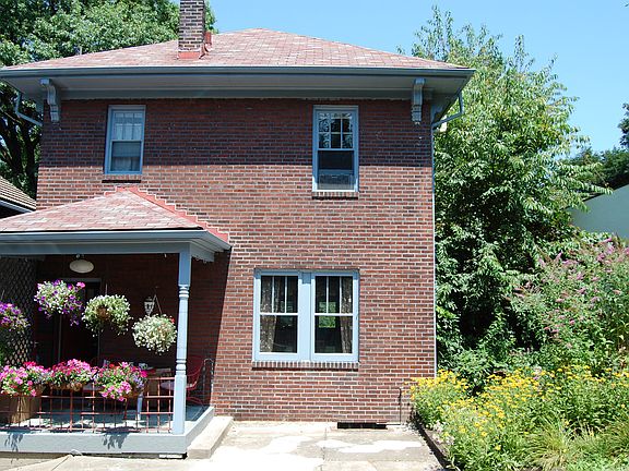 Rear of house