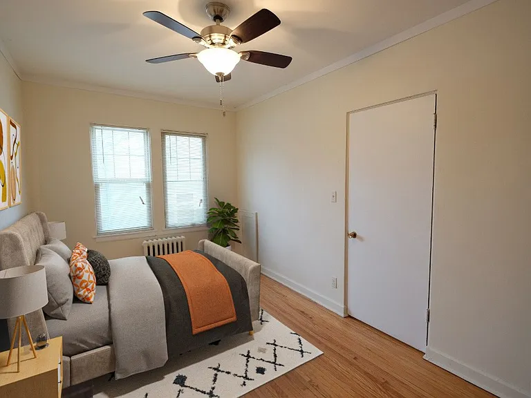 Welcome to Central Lakes of Uptown, where modern comfort meets convenience. This inviting bedroom features natural light, stylish decor, and ample space for relaxation. Schedule a tour today to see your future home!
