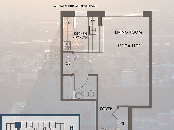 2nd image of 311 W 50th St #6P1